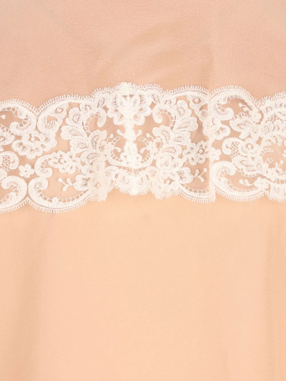Lace Detail Silk Blouse sold by Wanan Luxury product image thumbnail 3