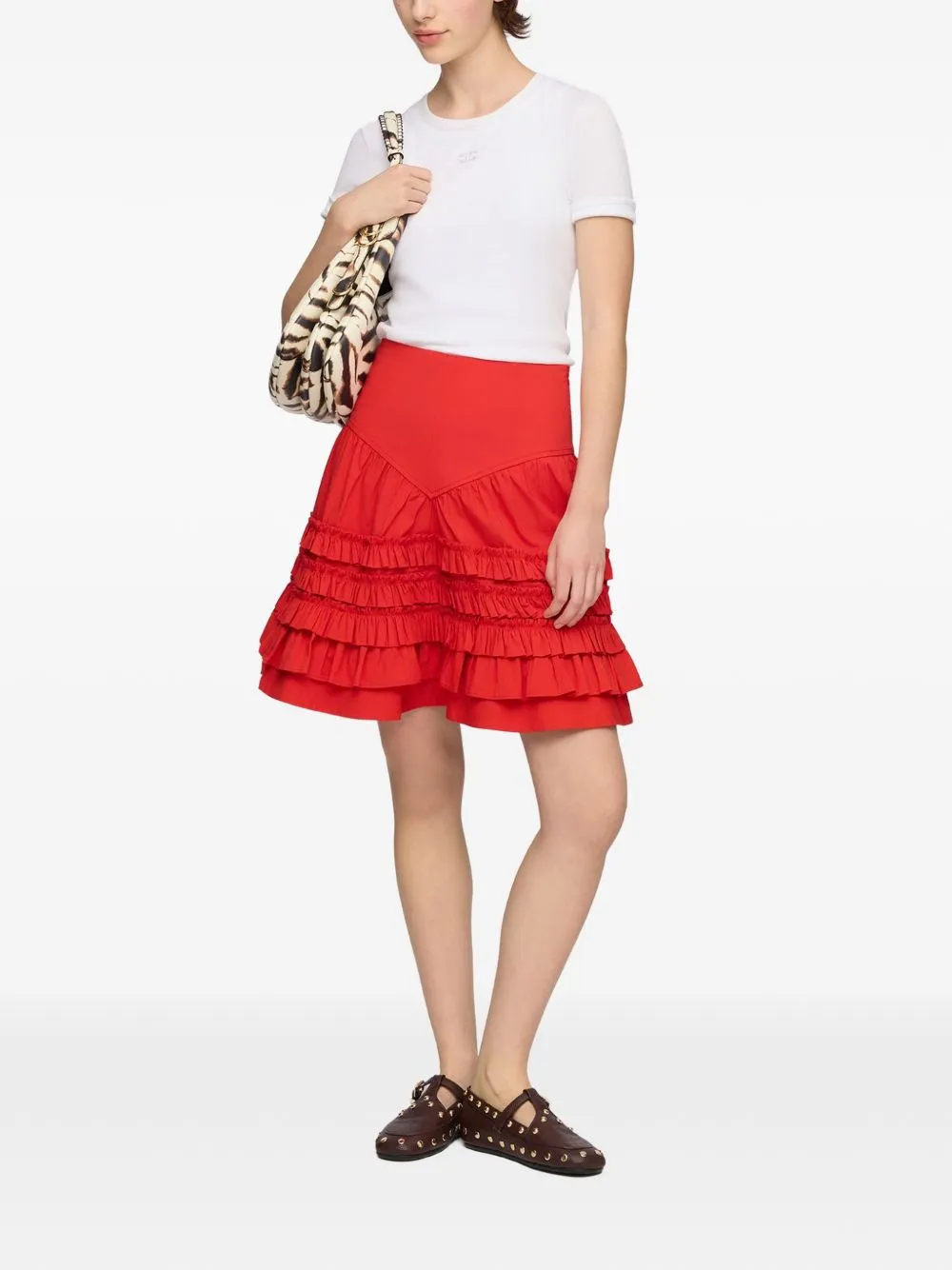 Organic Cotton Mini Skirt sold by Wanan Luxury product image thumbnail 3
