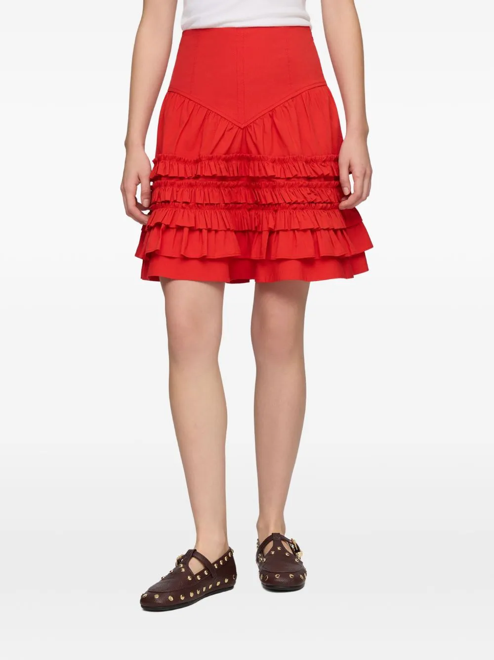 Organic Cotton Mini Skirt sold by Wanan Luxury product image thumbnail 4