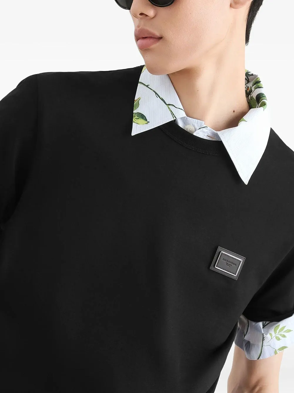 Cotton T-Shirt With Plaque sold by Wanan Luxury product image thumbnail 5