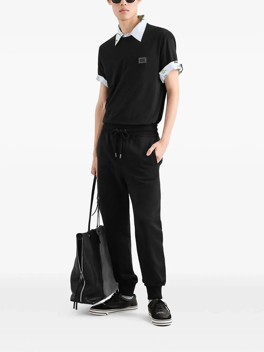 Cotton T-Shirt With Plaque sold by Wanan Luxury product image thumbnail 2