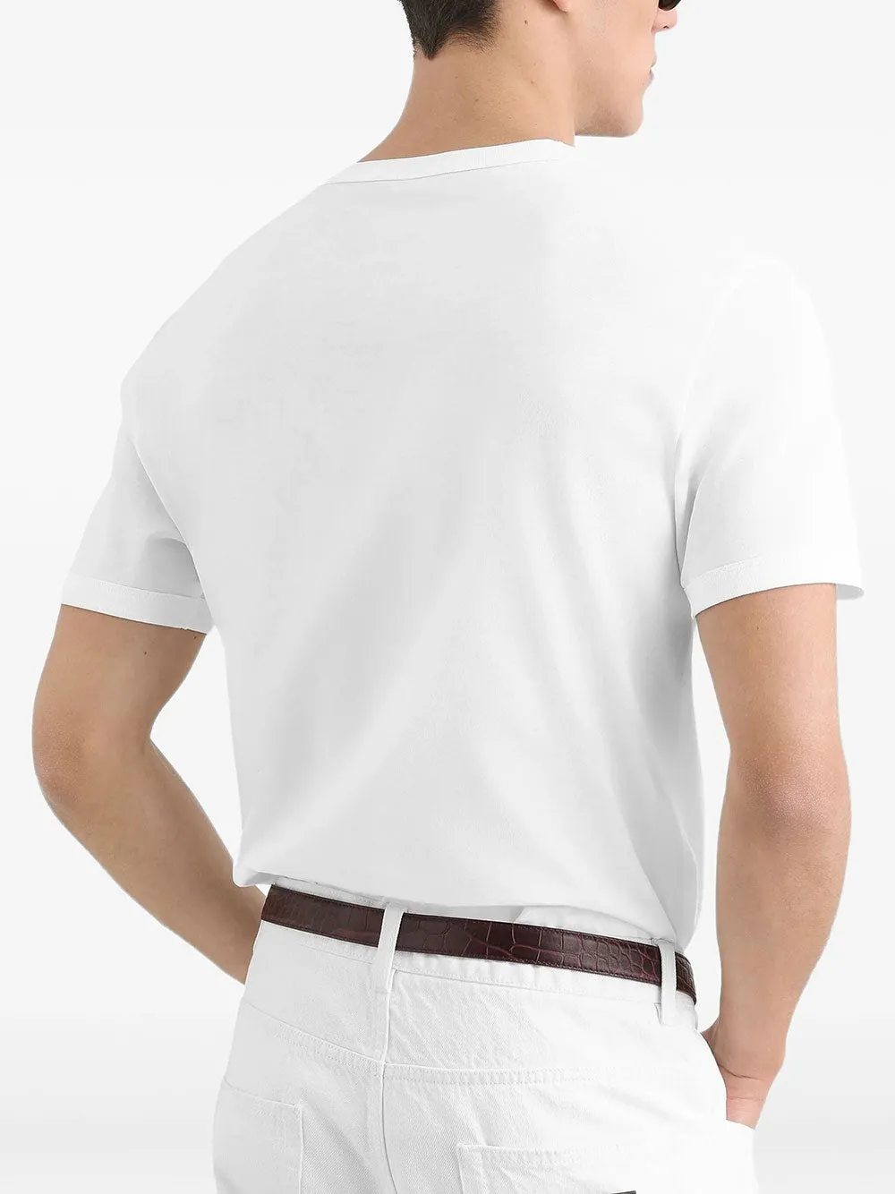 Cotton T-Shirt With Plaque sold by Wanan Luxury product image thumbnail 2