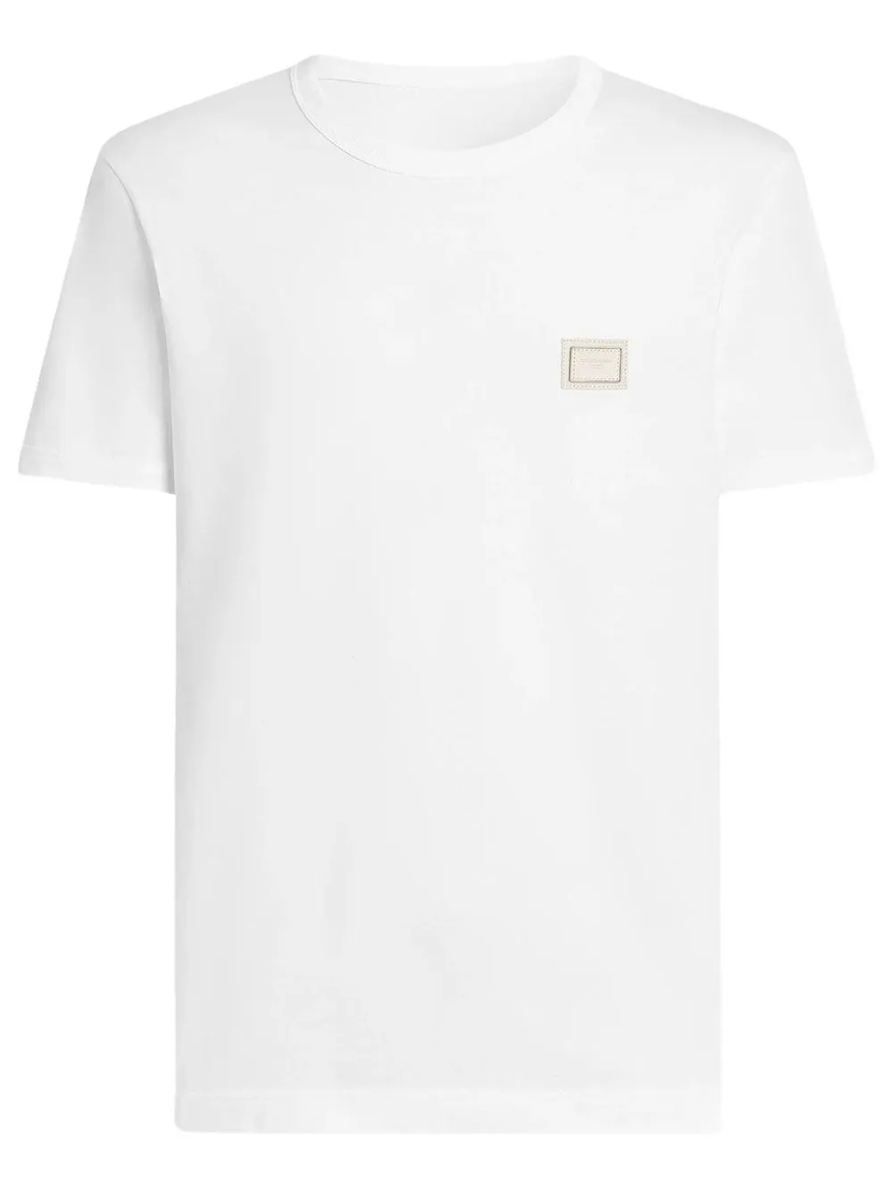 Cotton T-Shirt With Plaque sold by Wanan Luxury