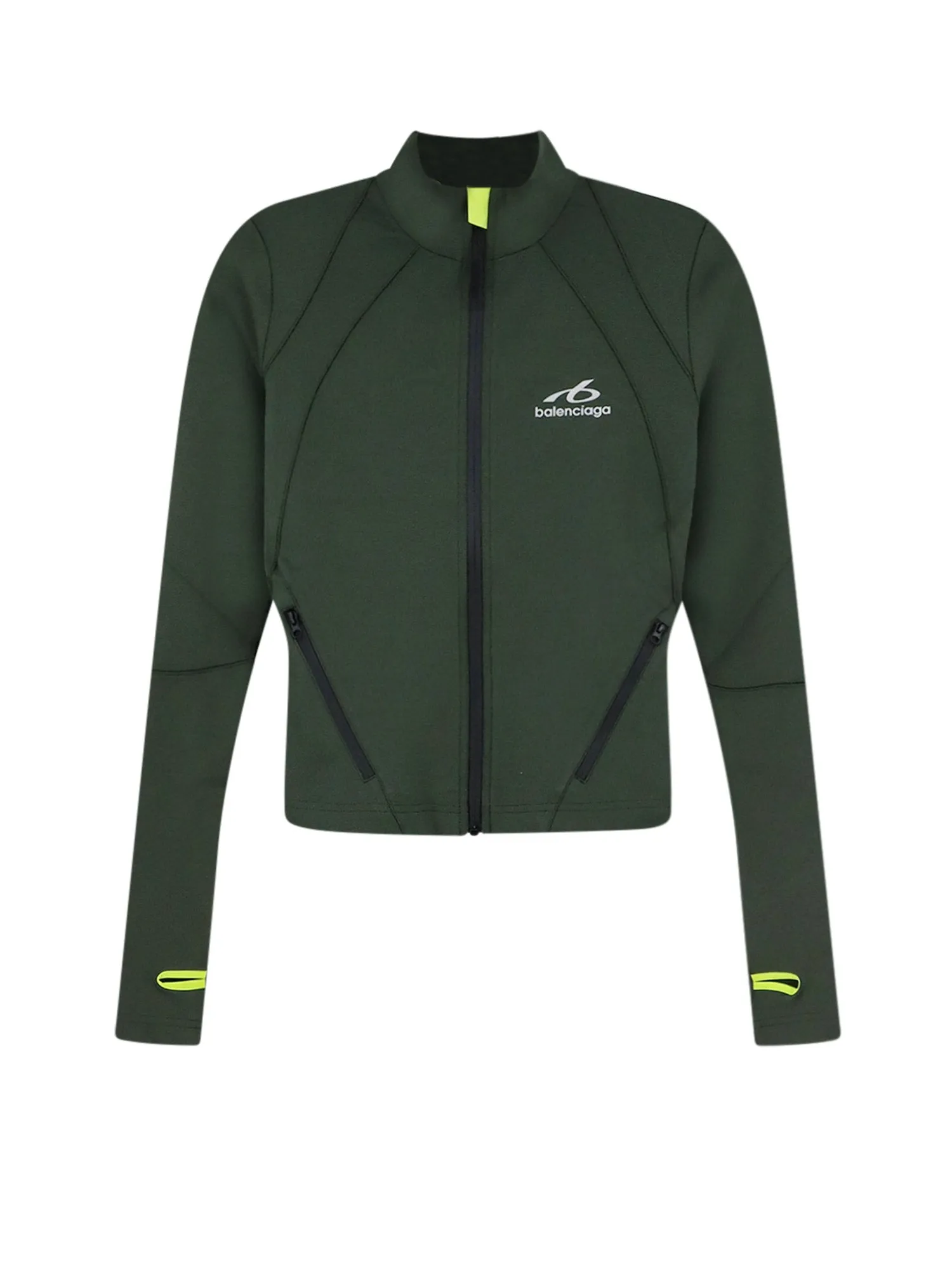 Fitted Zip-Up Sweatshirt sold by Wanan Luxury