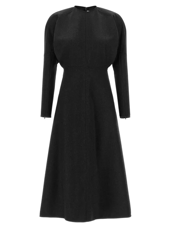 Dolman Dresses Gray made by Victoria Beckham