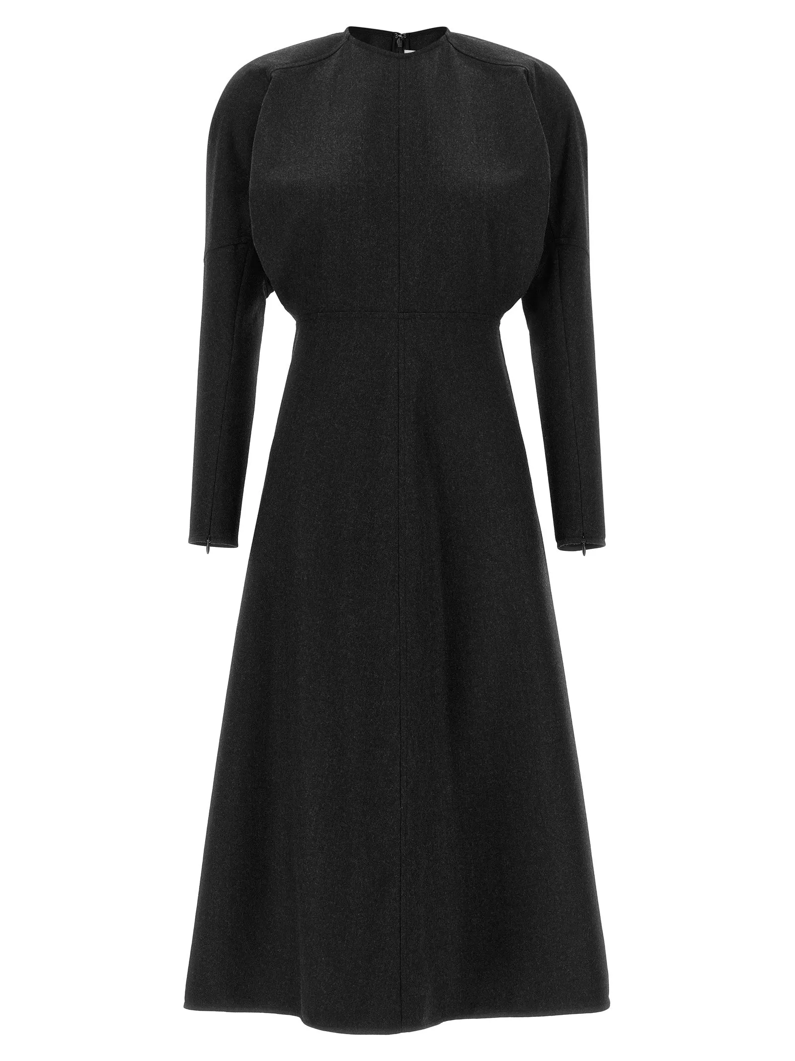 Dolman Dresses Gray sold by Wanan Luxury