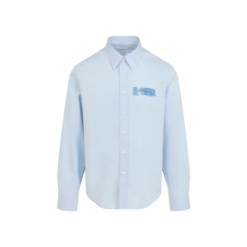 Shirts Blue made by Givenchy