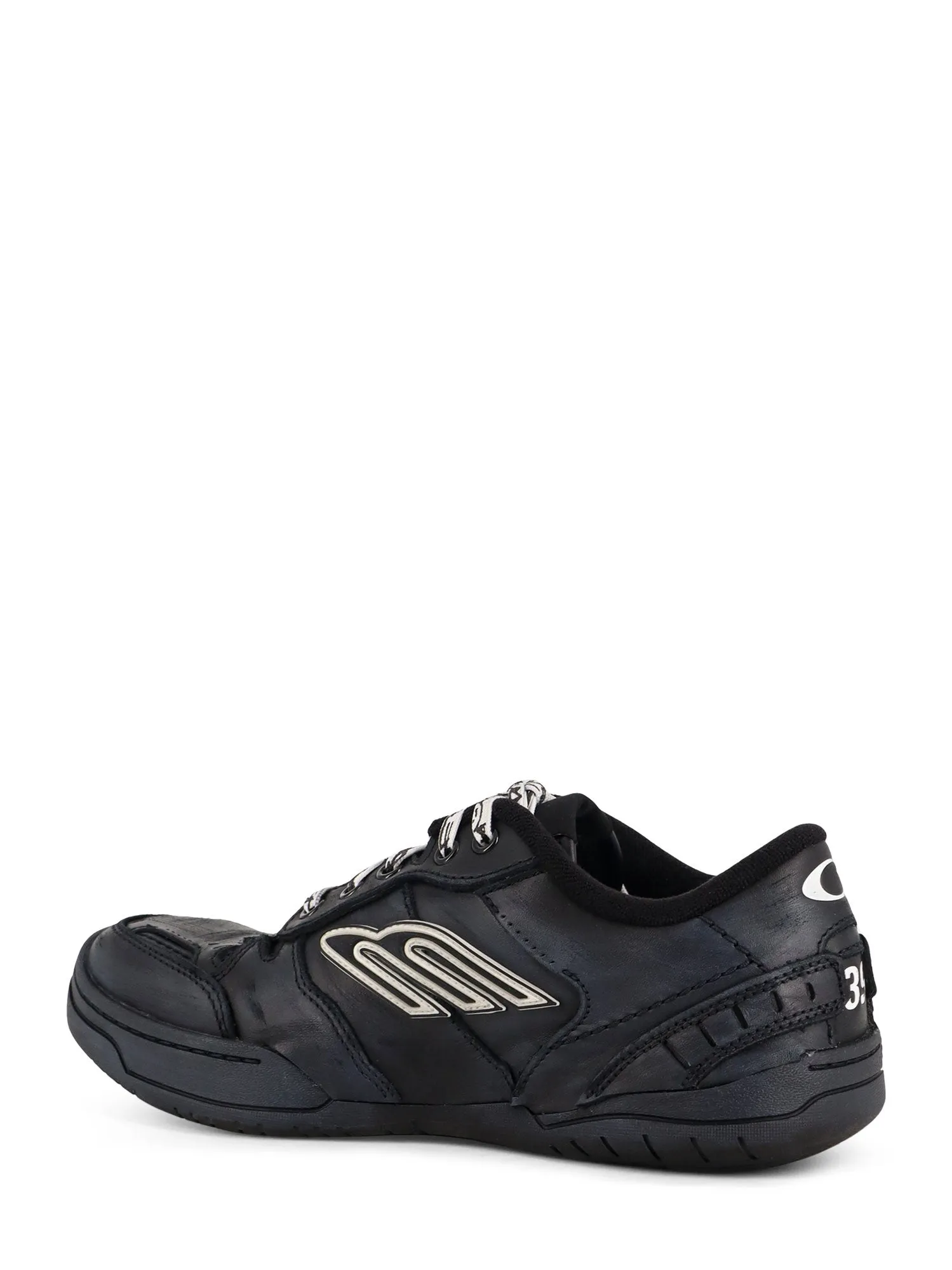Hamptons Worn-Out Low-Top Leather Sneakers sold by Wanan Luxury product image thumbnail 3