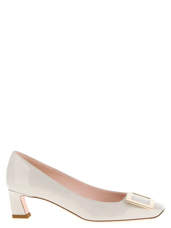 Trompette Pumps White made by Roger Vivier