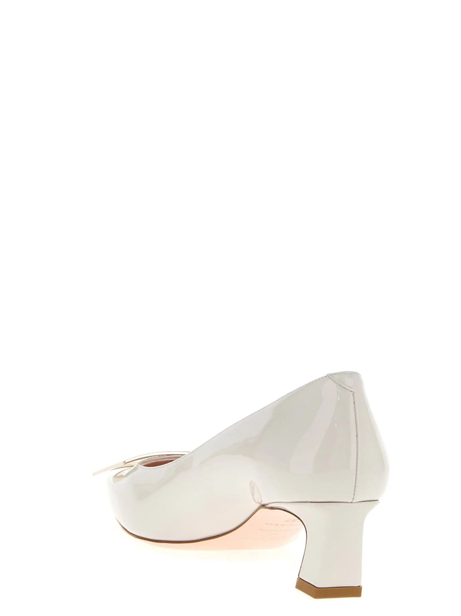 Trompette Pumps White sold by Wanan Luxury product image thumbnail 3