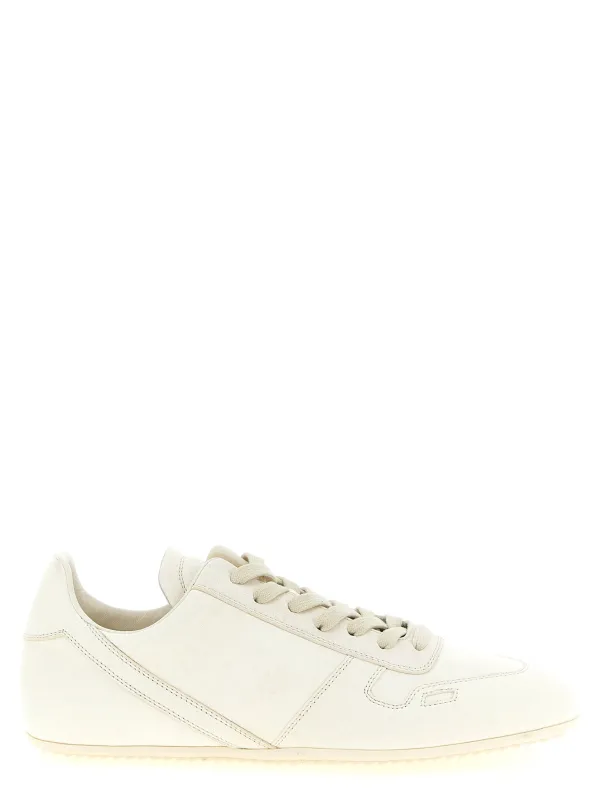 Minimal Sneak Sneakers White made by Rick Owens