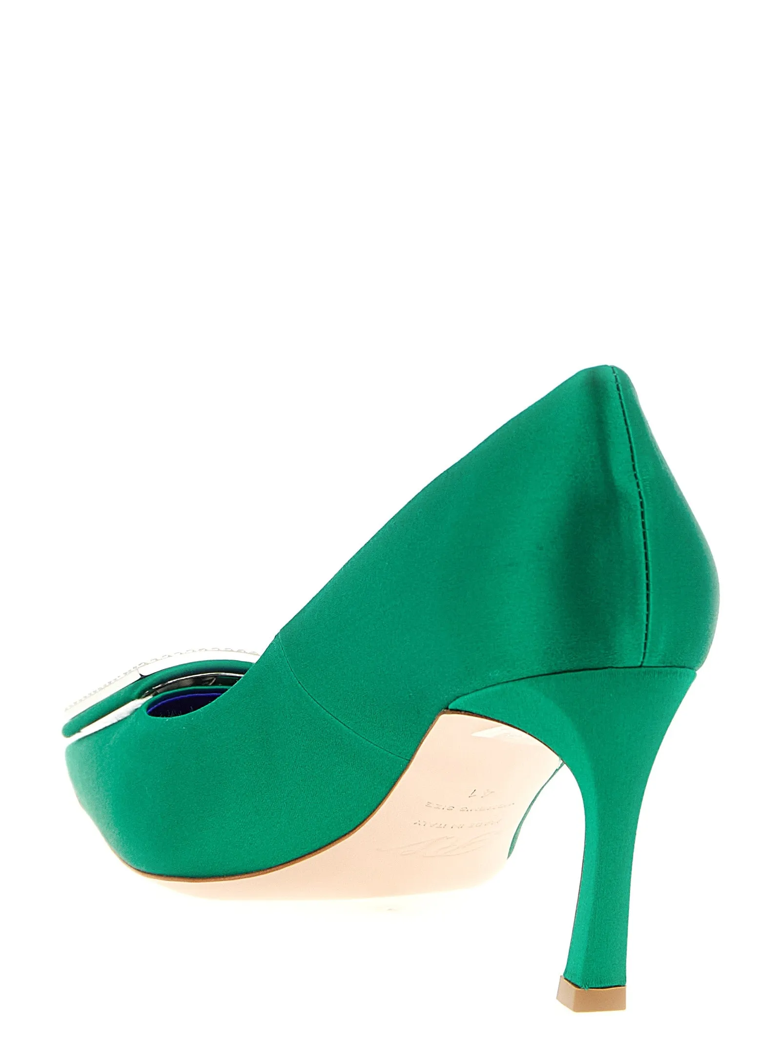 Trompette Pumps Green sold by Wanan Luxury product image thumbnail 3
