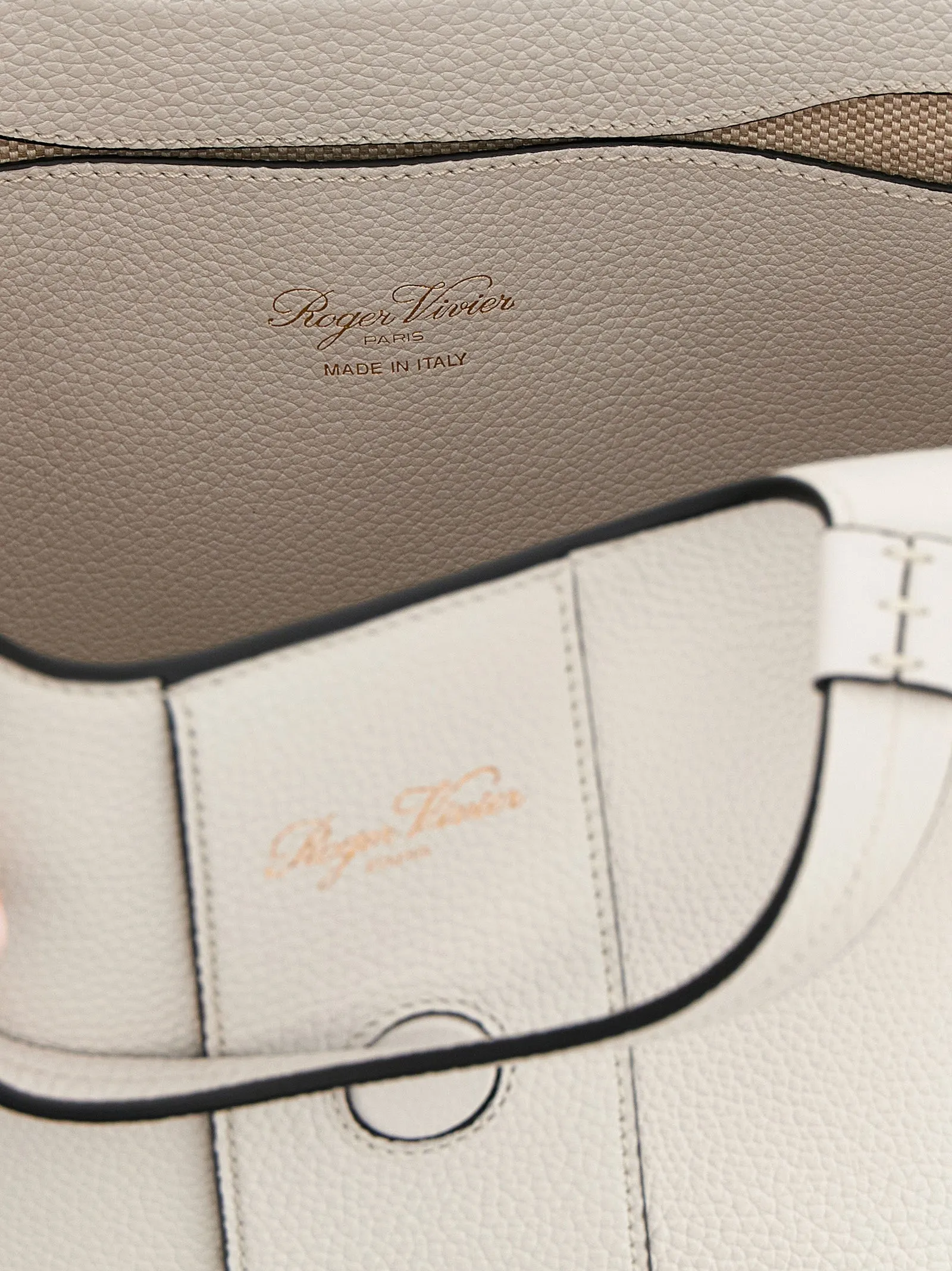 Belle Vivier Tote Bag Gray sold by Wanan Luxury product image thumbnail 4