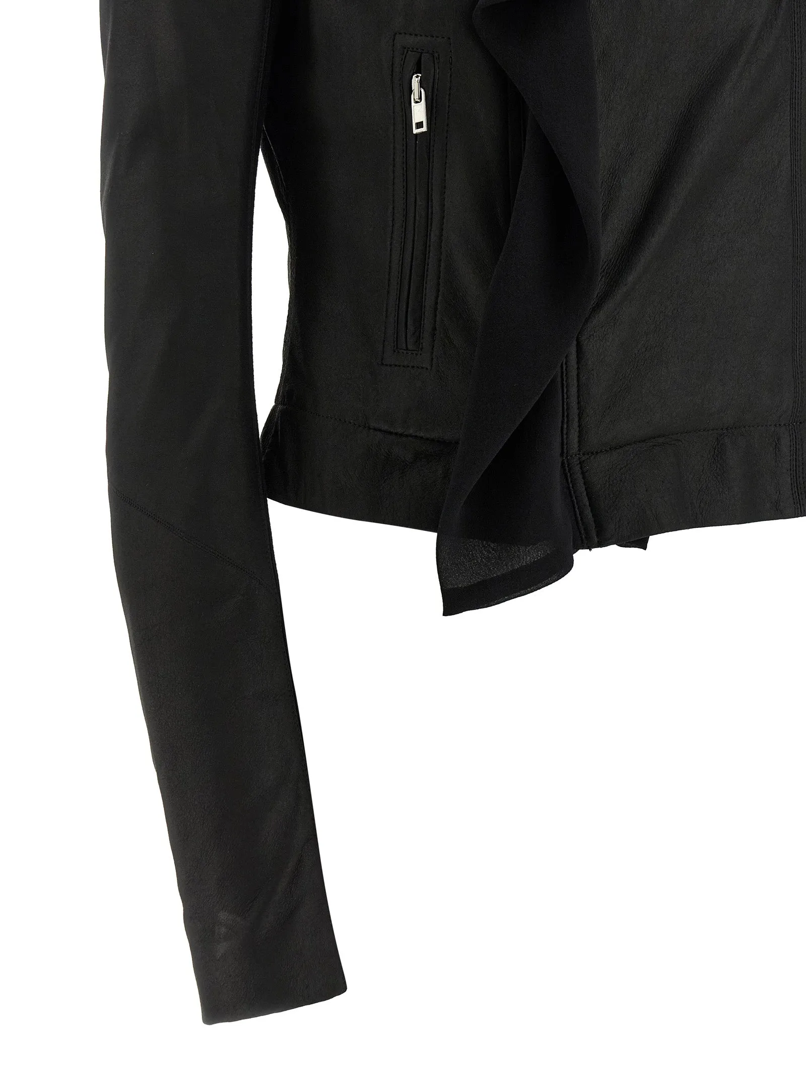 Scarf Biker Puffer Jackets Black sold by Wanan Luxury product image thumbnail 4