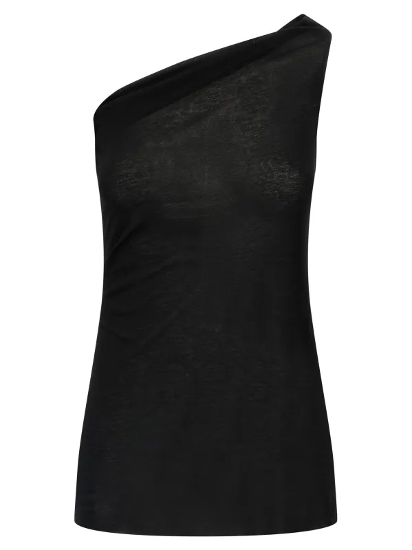 Athena T Tops Black made by Rick Owens