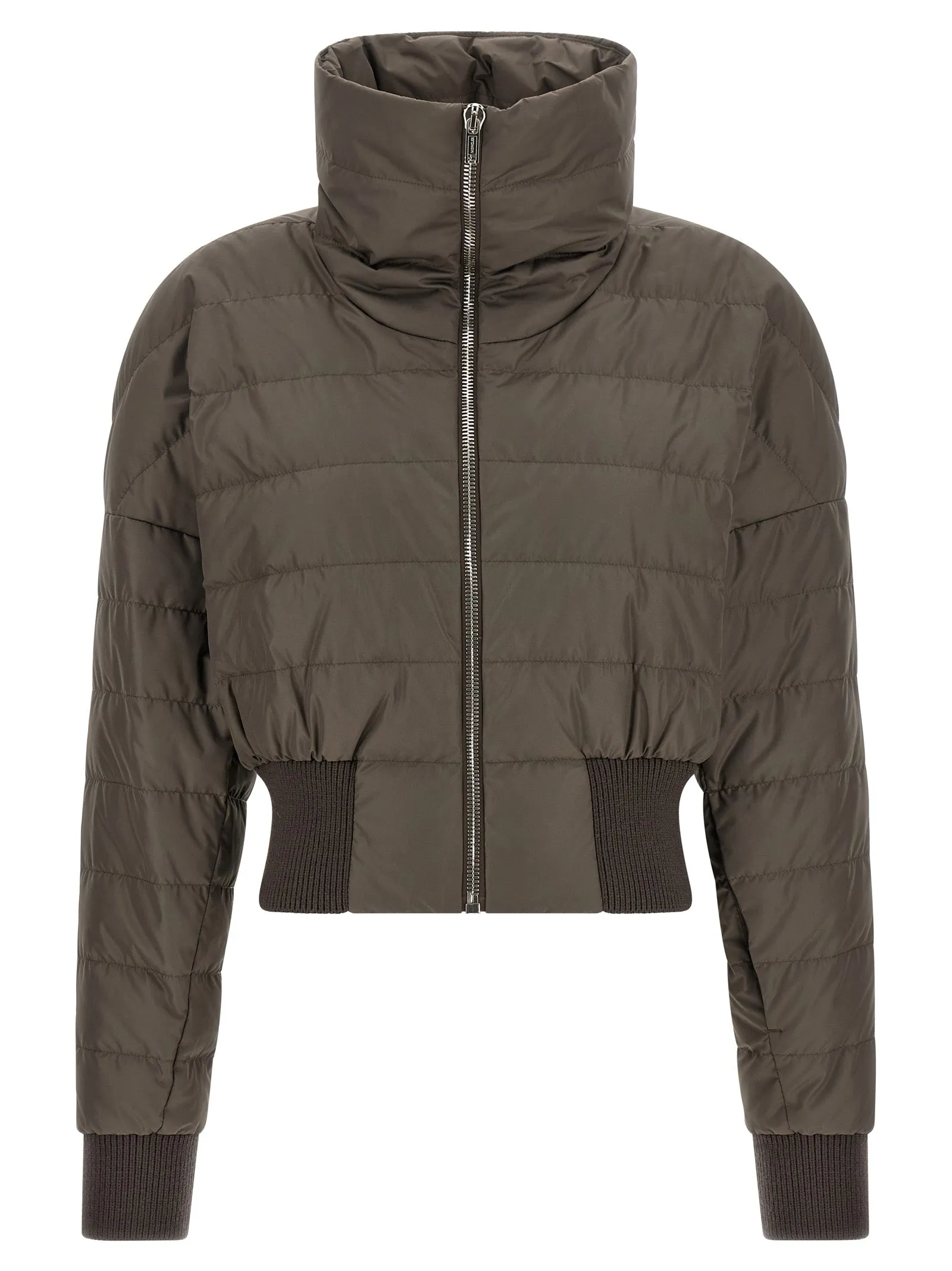 Cropped Puffer Jackets Gray sold by Wanan Luxury