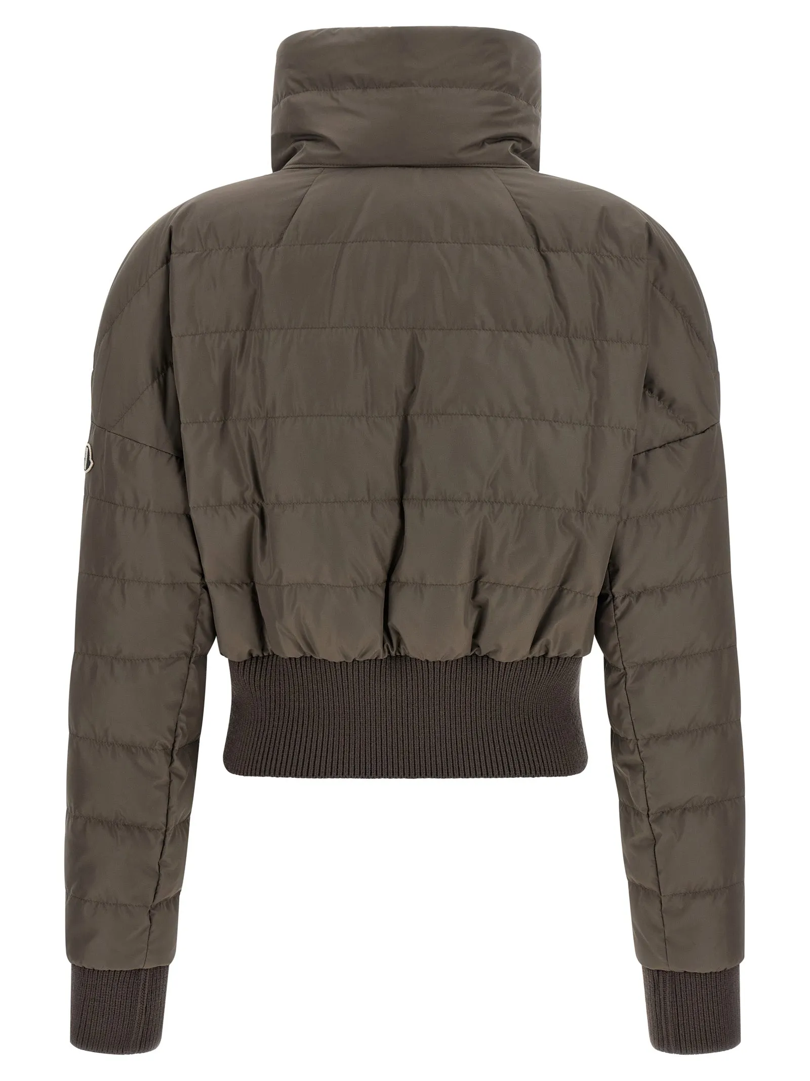 Cropped Puffer Jackets Gray sold by Wanan Luxury product image thumbnail 2