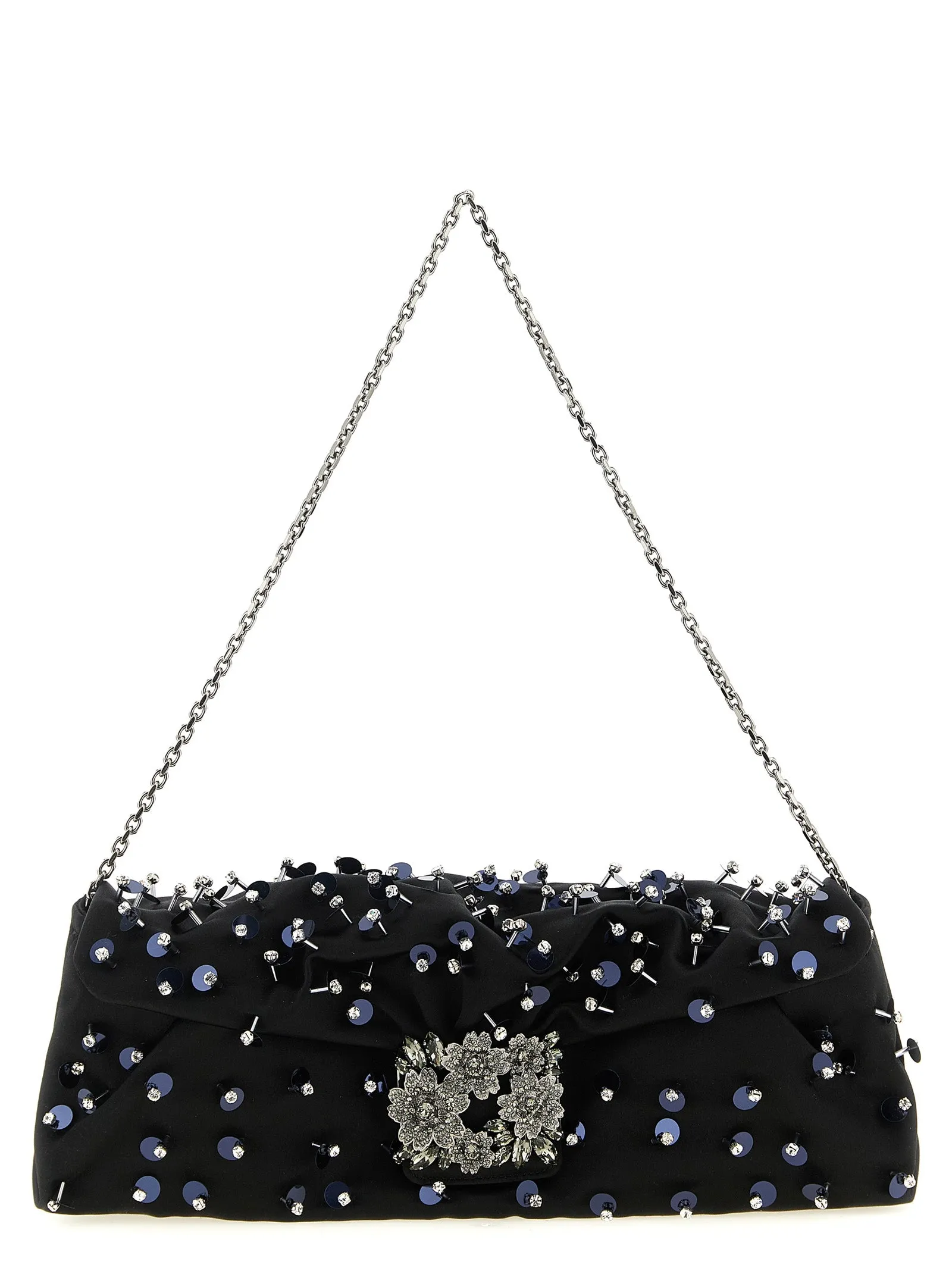 Efflorescence Clutch Black sold by Wanan Luxury