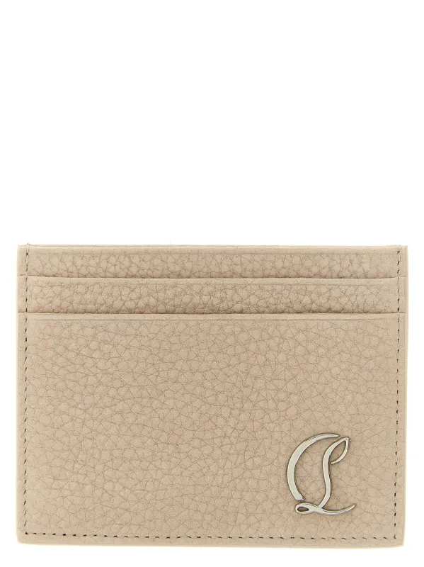 Mooncrest Wallets And Card Holders Beige made by Christian Louboutin