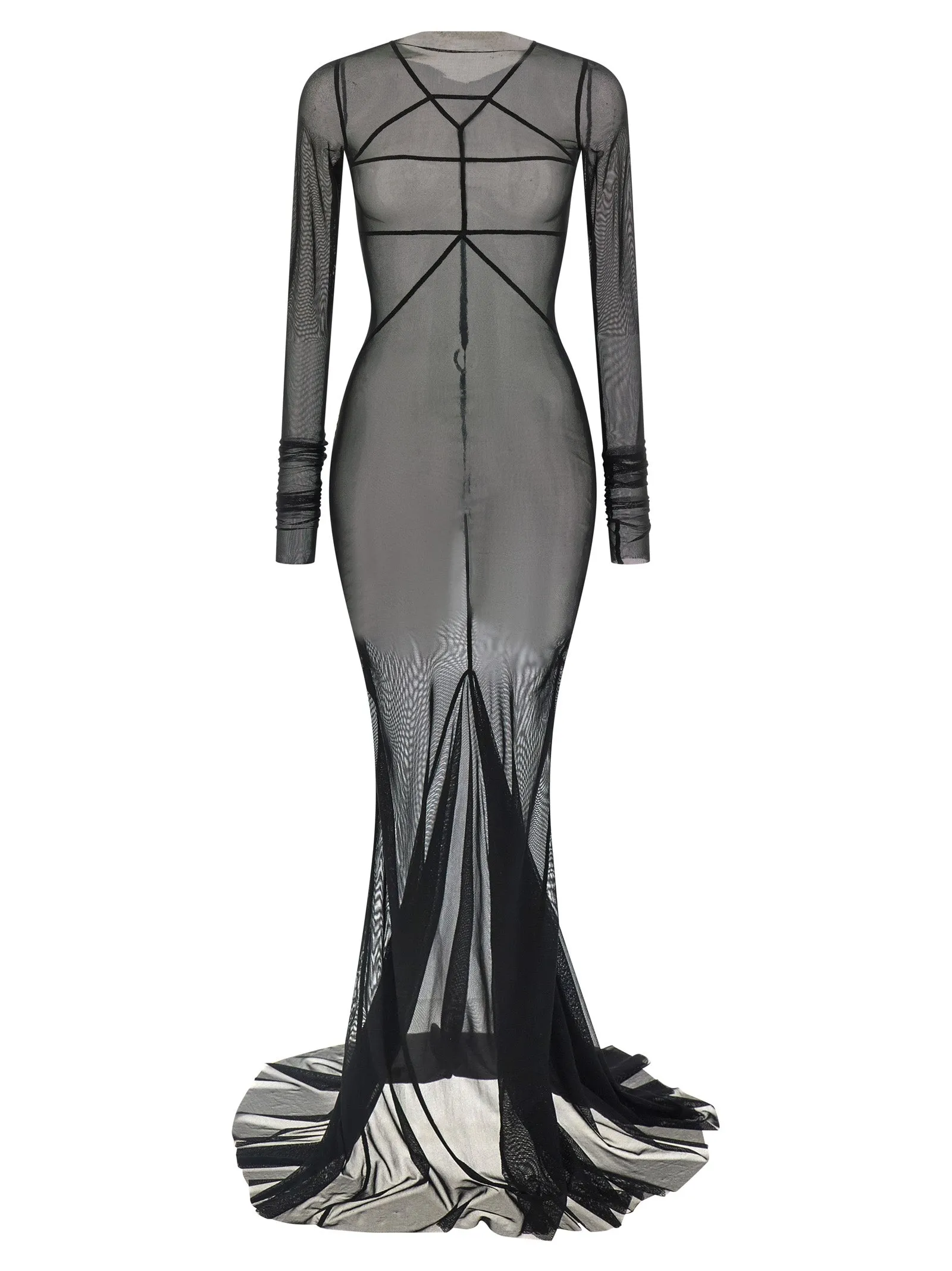 Temple Dresses Black sold by Wanan Luxury