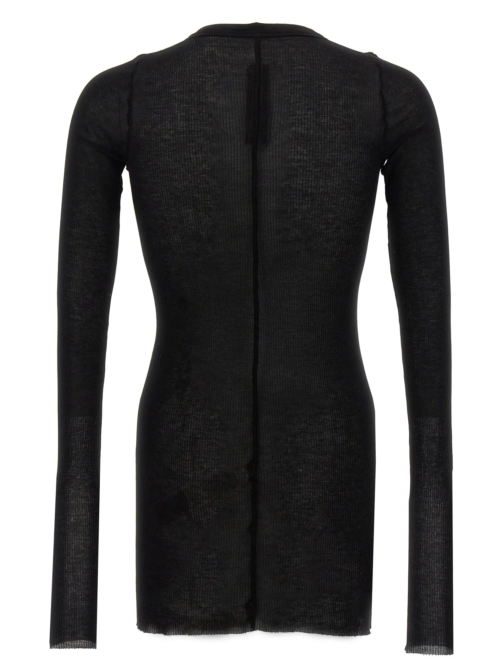 Rib Ls T T-Shirt Black sold by Wanan Luxury product image thumbnail 2