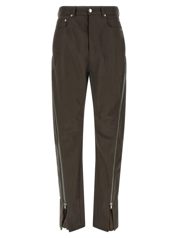 Bolan Banana Pants Brown made by Rick Owens
