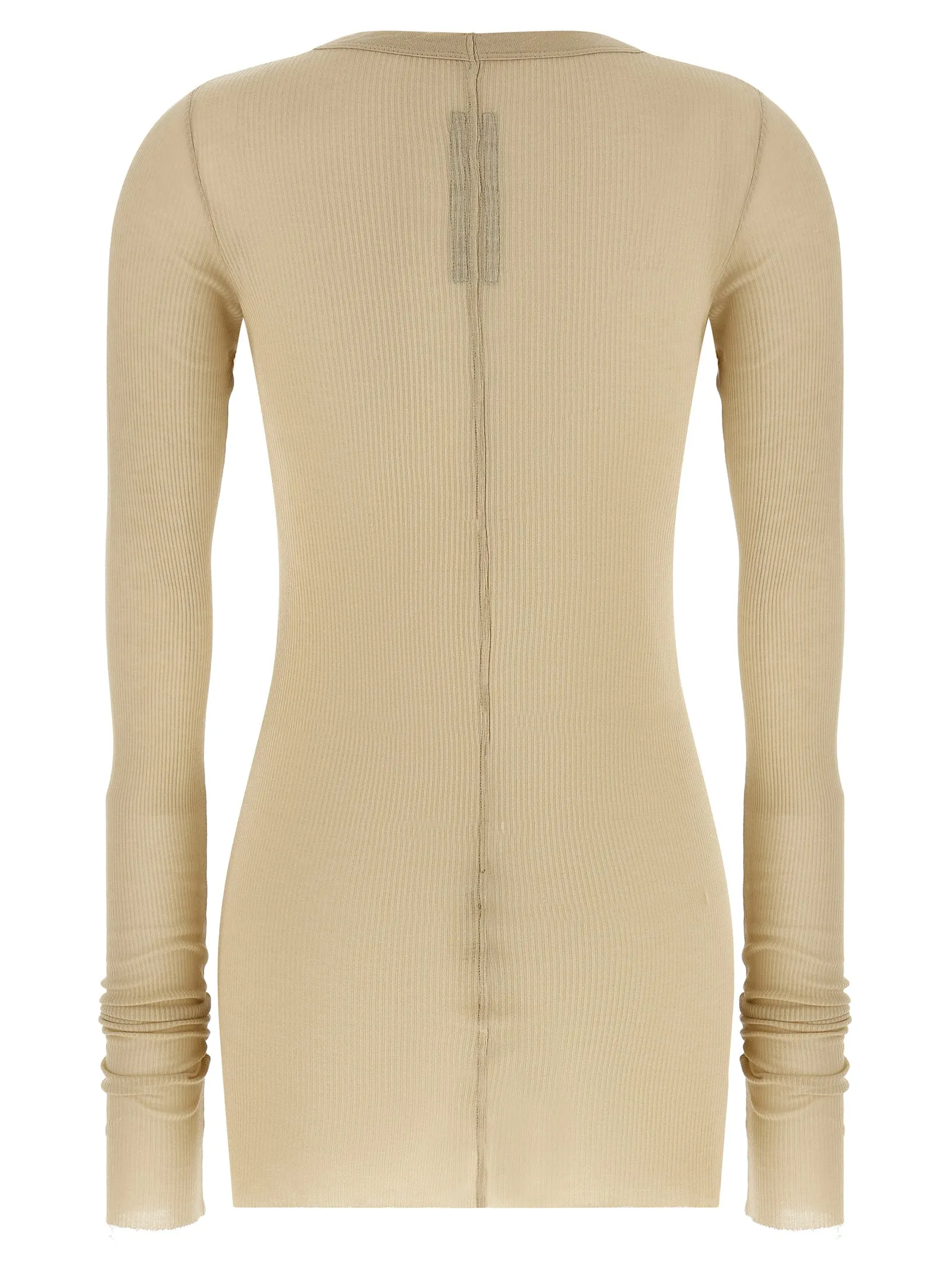 Rib Ls T T-Shirt Beige sold by Wanan Luxury product image thumbnail 2