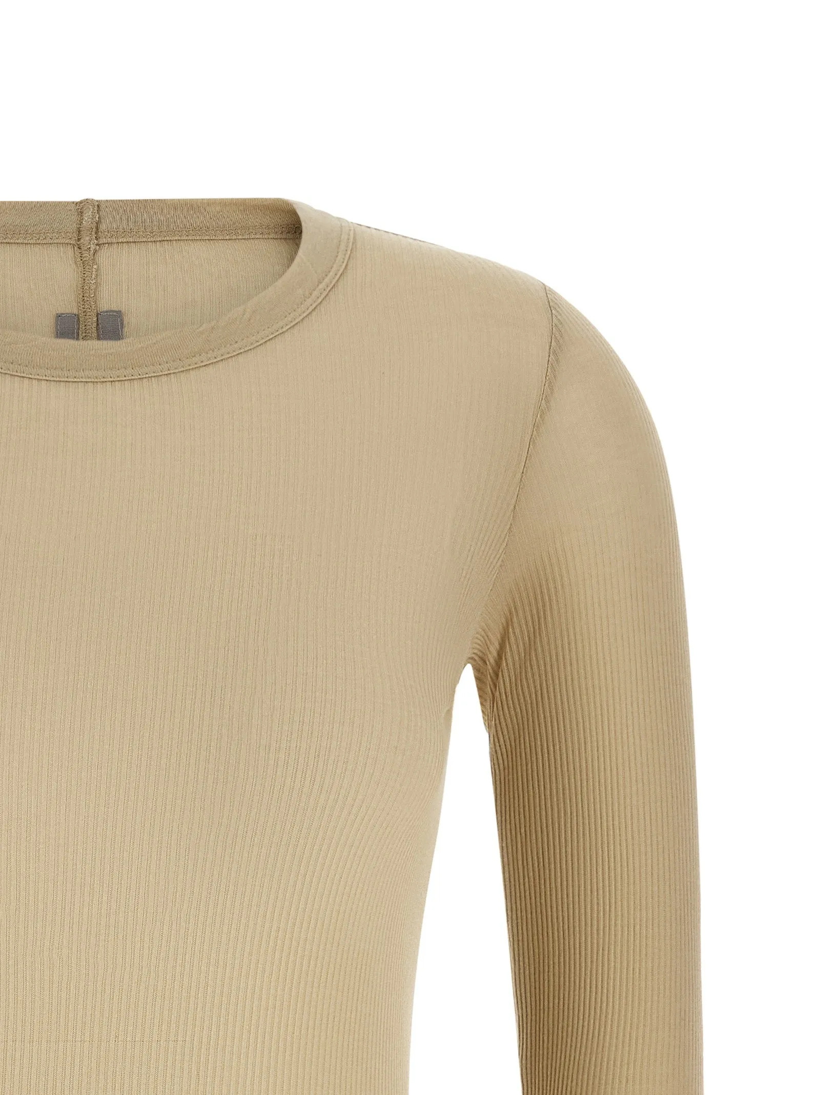 Rib Ls T T-Shirt Beige sold by Wanan Luxury product image thumbnail 3