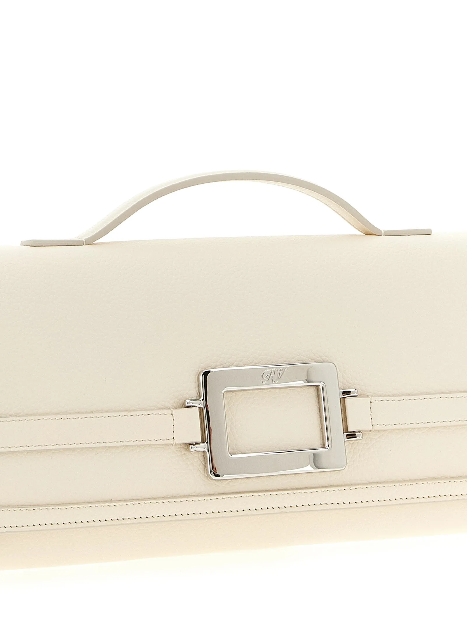 Belle Vivier Clutch White sold by Wanan Luxury product image thumbnail 3