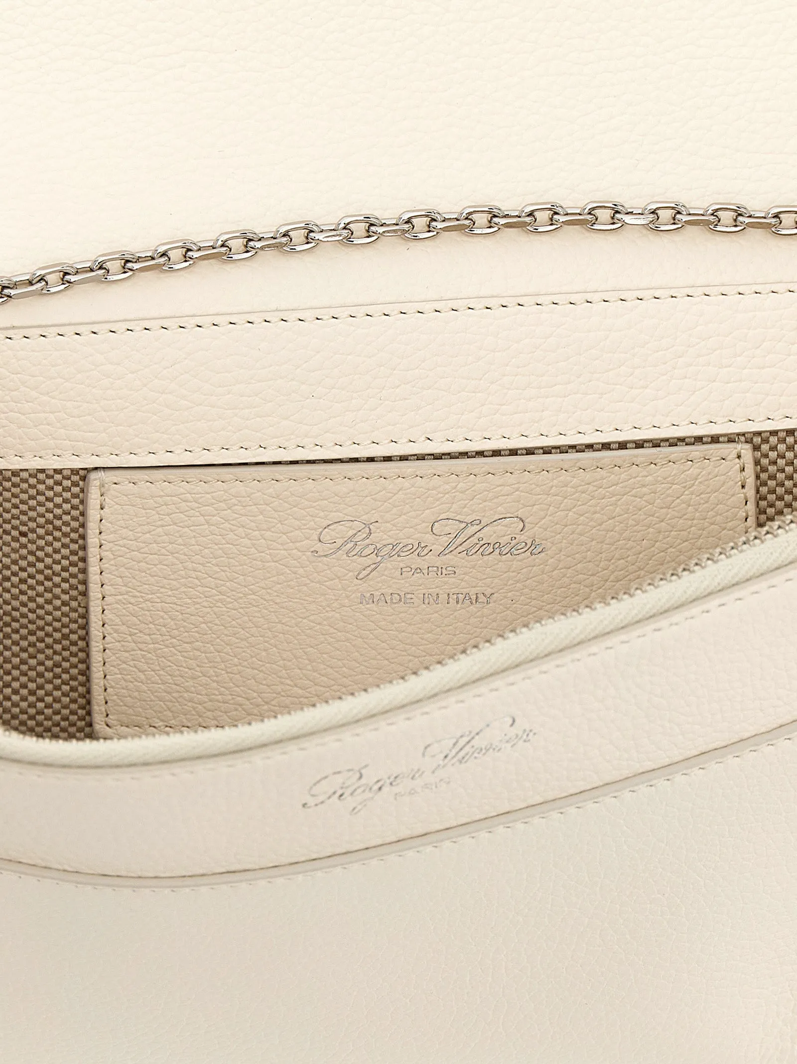 Belle Vivier Clutch White sold by Wanan Luxury product image thumbnail 4