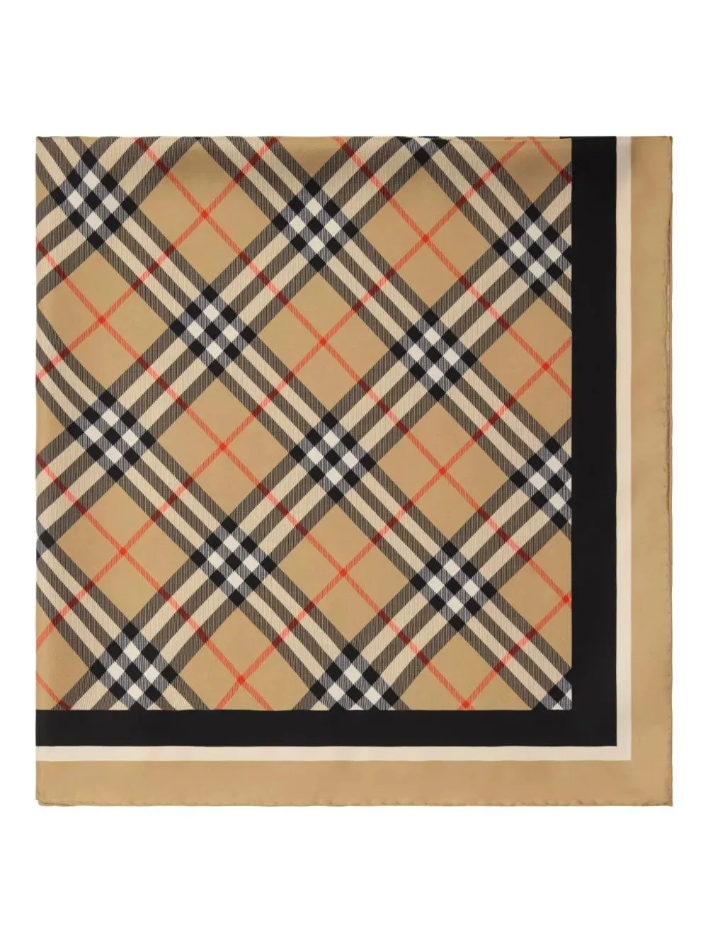 Check Silk Scarf sold by Wanan Luxury product image thumbnail 2