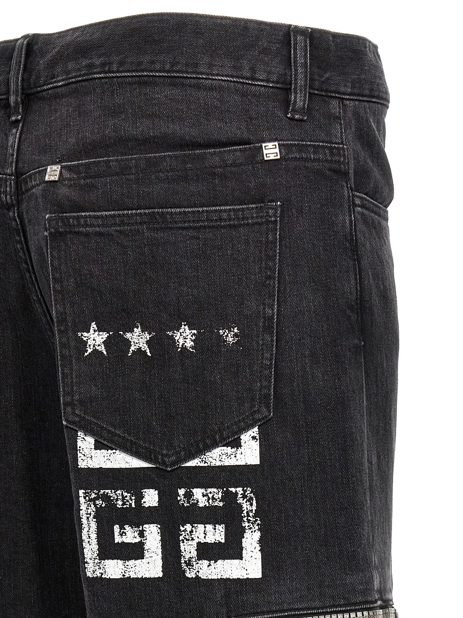Cargo Jeans Black sold by Wanan Luxury product image thumbnail 4