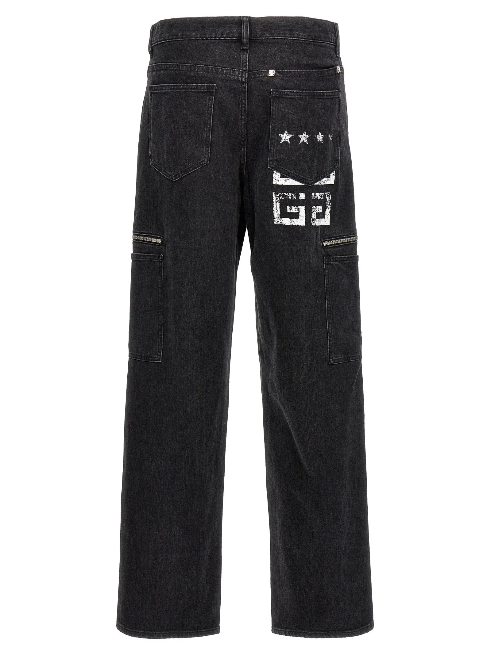 Cargo Jeans Black sold by Wanan Luxury product image thumbnail 2