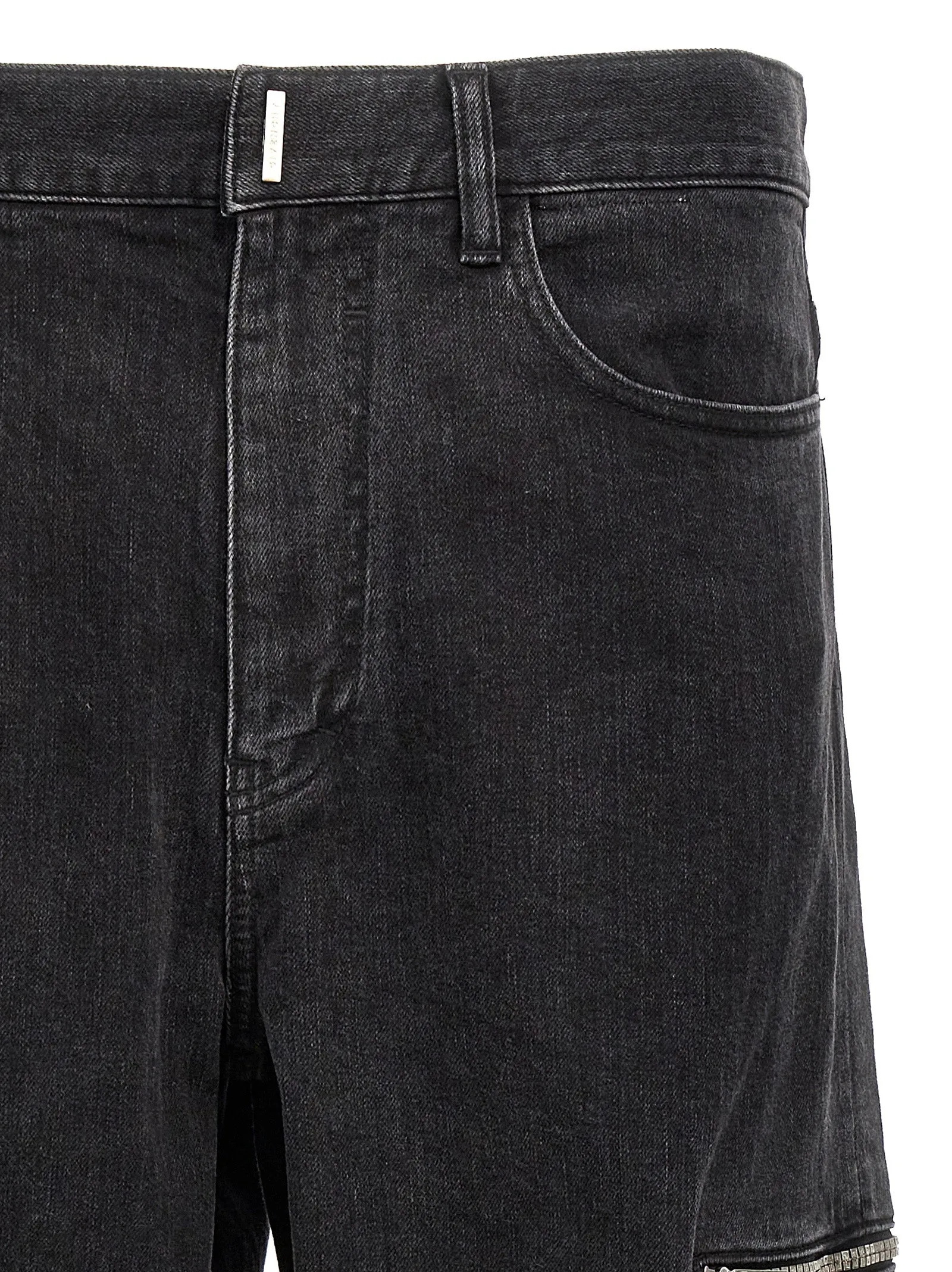 Cargo Jeans Black sold by Wanan Luxury product image thumbnail 3