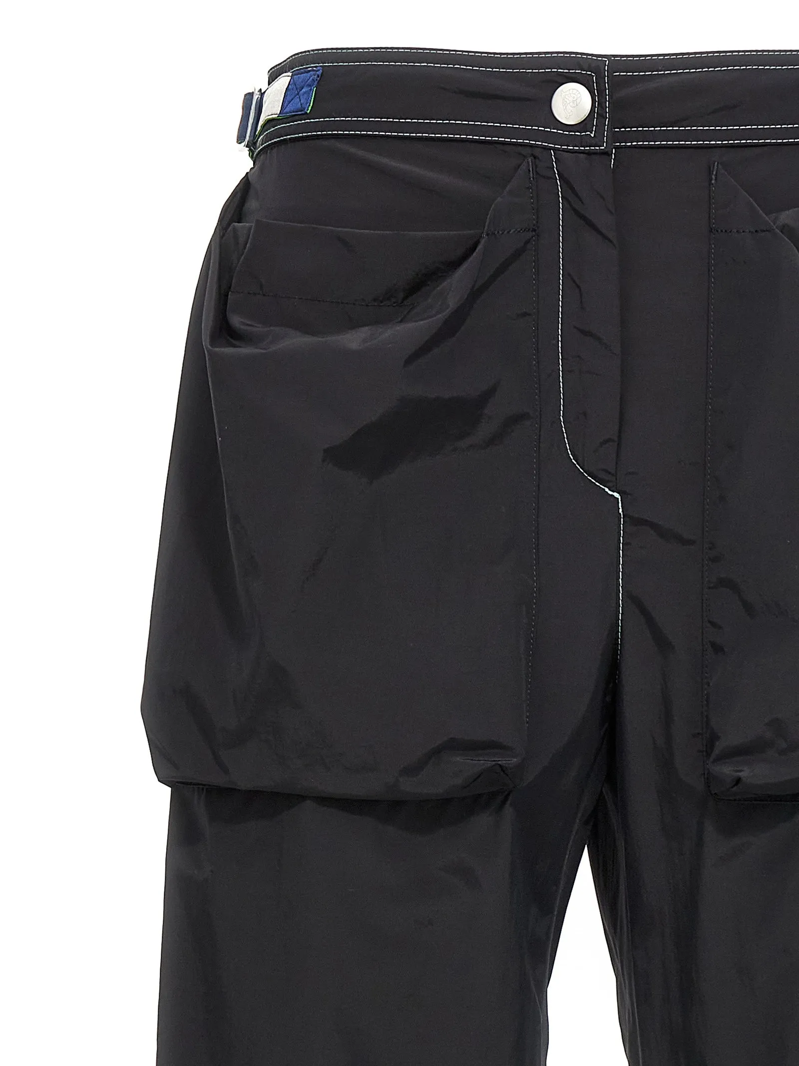 Logo Nylon Pants Black sold by Wanan Luxury product image thumbnail 3