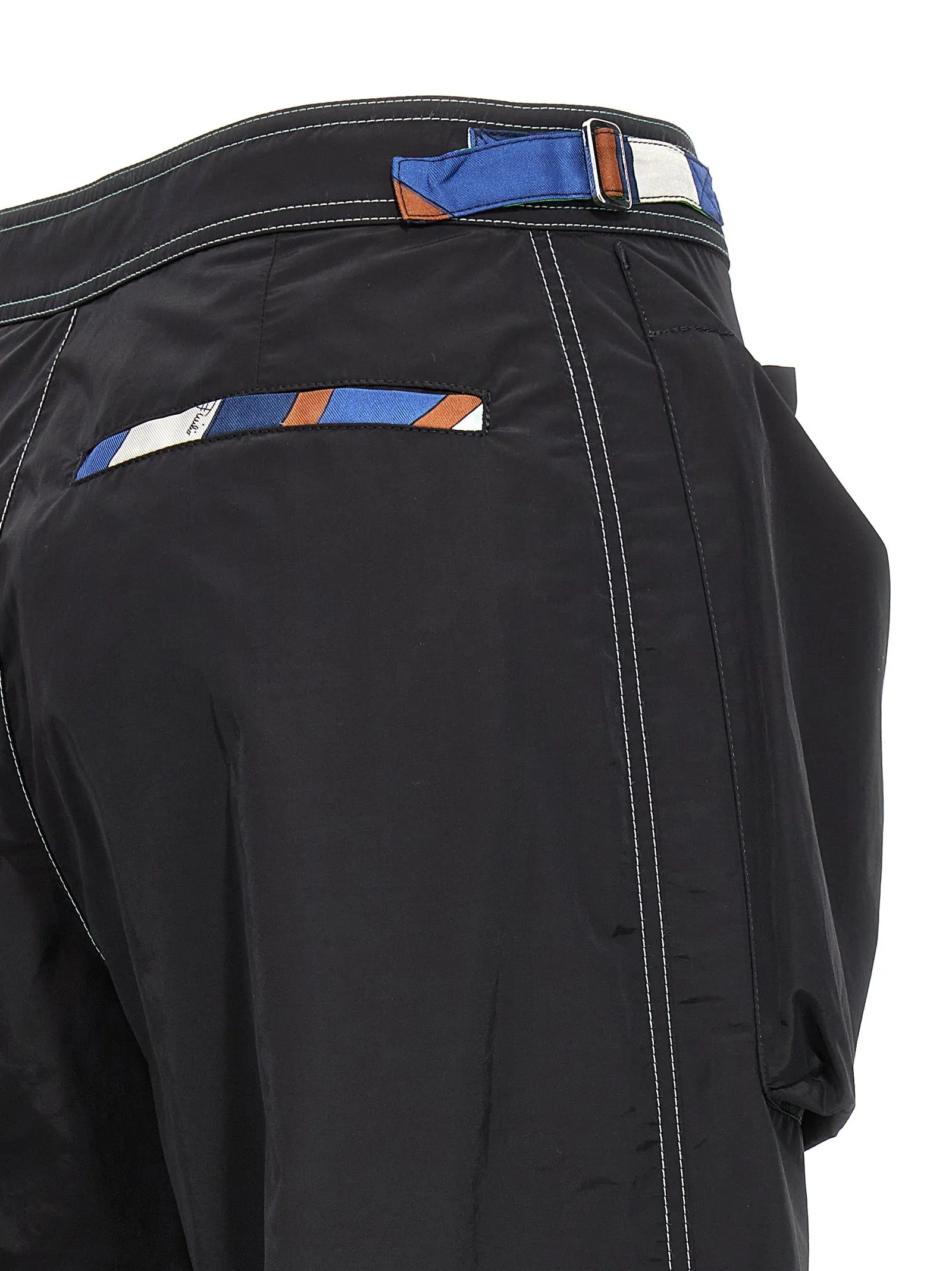 Logo Nylon Pants Black sold by Wanan Luxury product image thumbnail 4