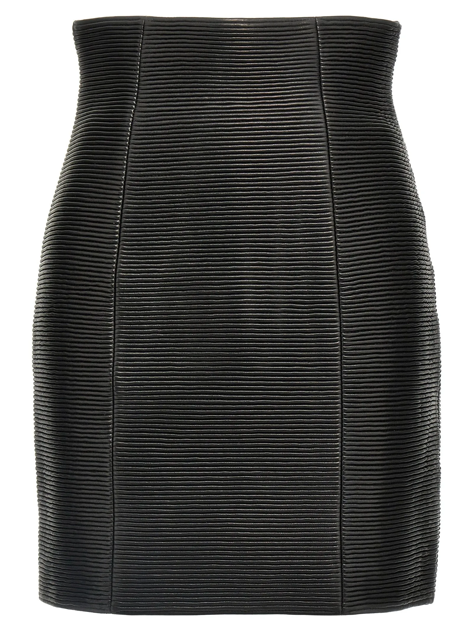 Hw Rolled Skirts Black sold by Wanan Luxury