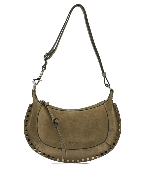 Oskan Moon Shoulder Bags Brown made by Isabel Marant