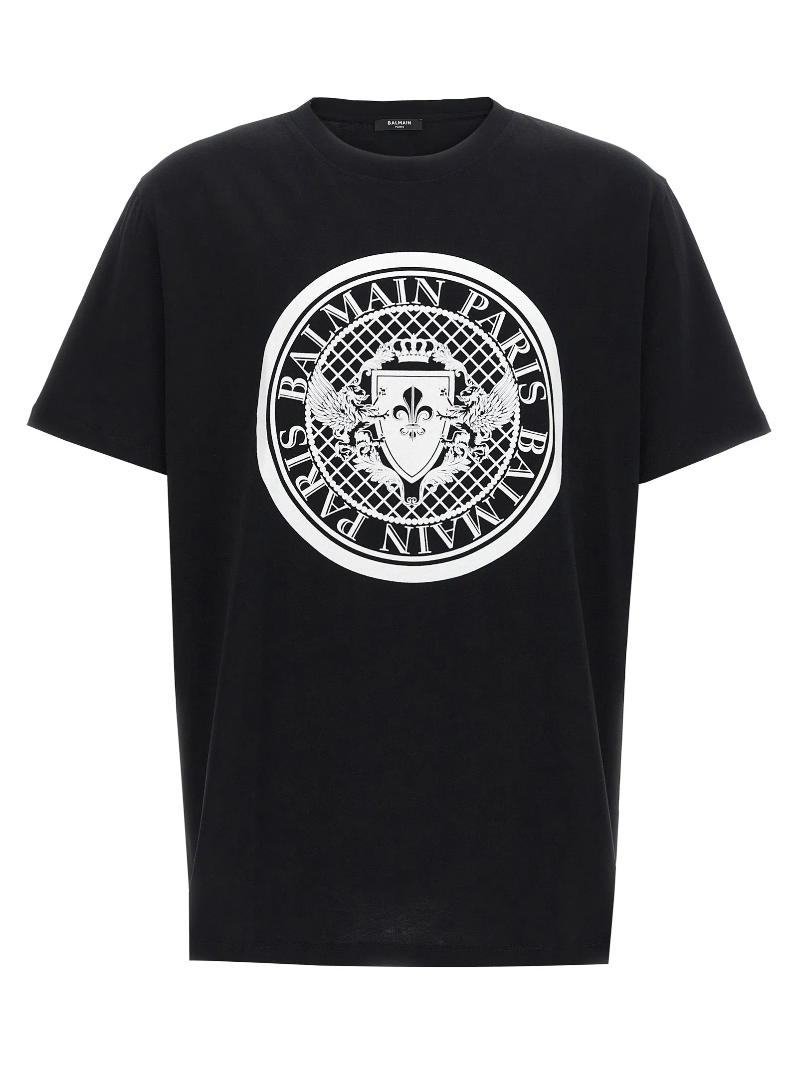 Velvet Logo T-Shirt White/Black sold by Wanan Luxury