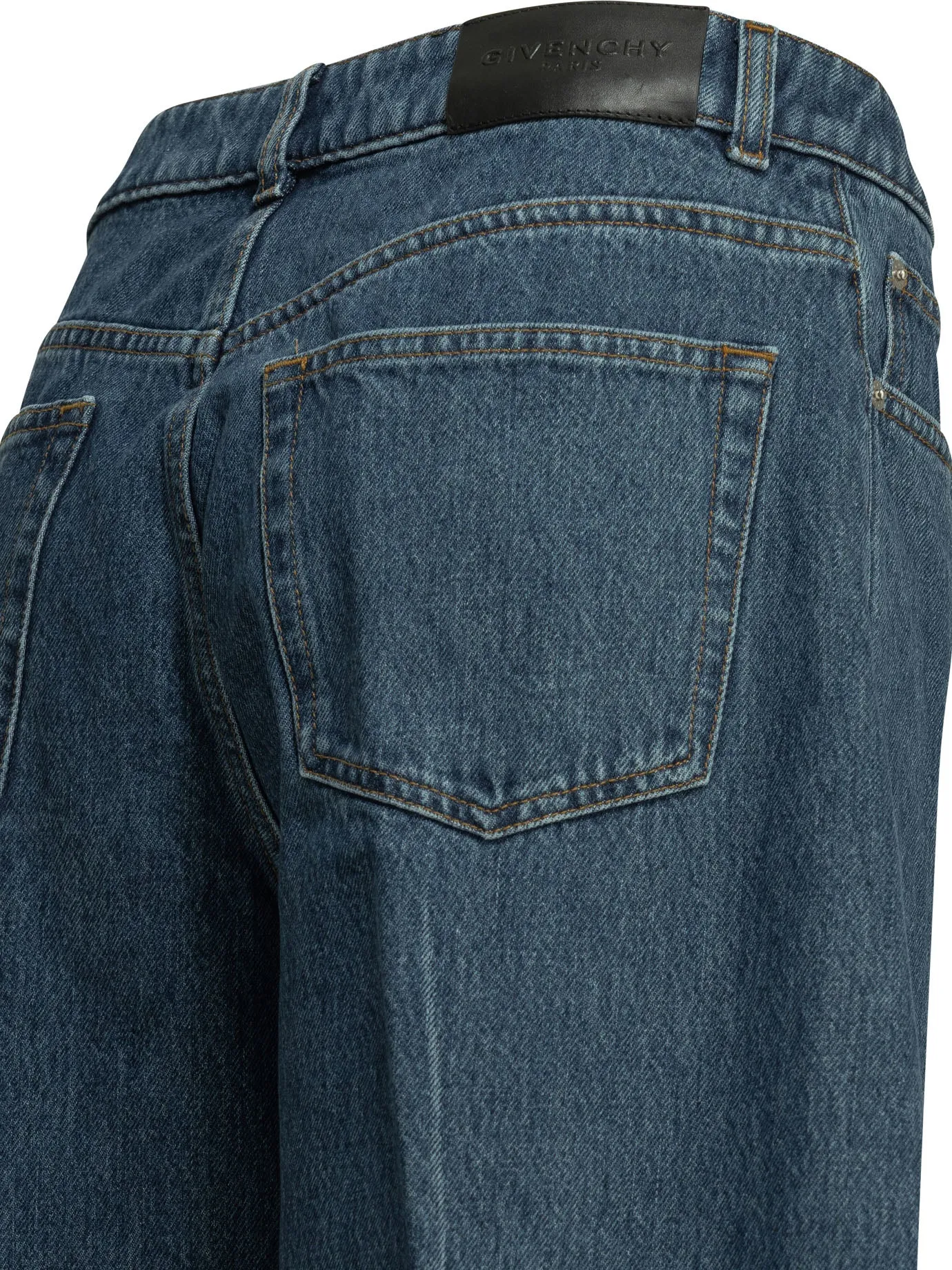 Wide Leg Jeans Blue sold by Wanan Luxury product image thumbnail 4