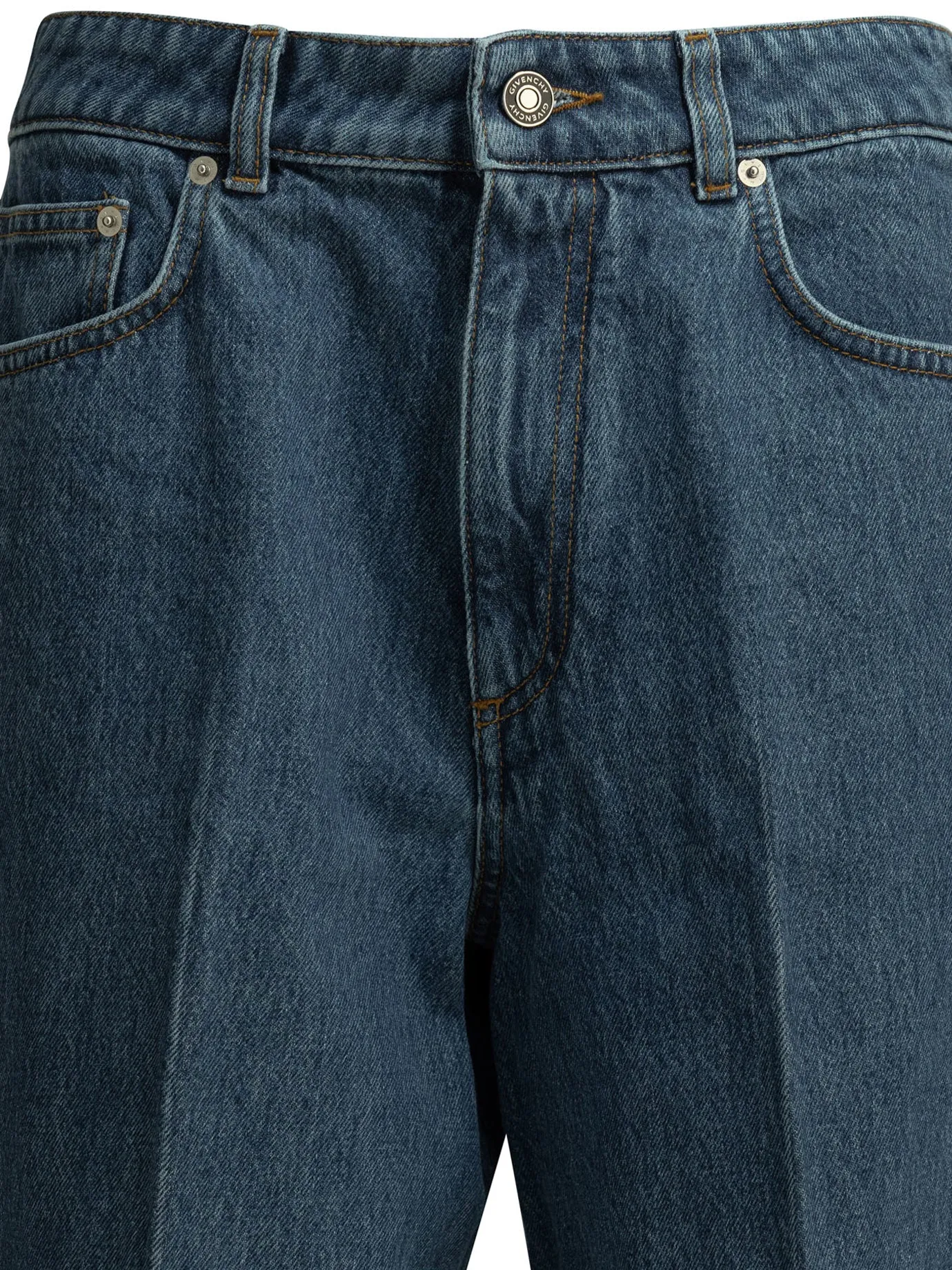 Wide Leg Jeans Blue sold by Wanan Luxury product image thumbnail 3