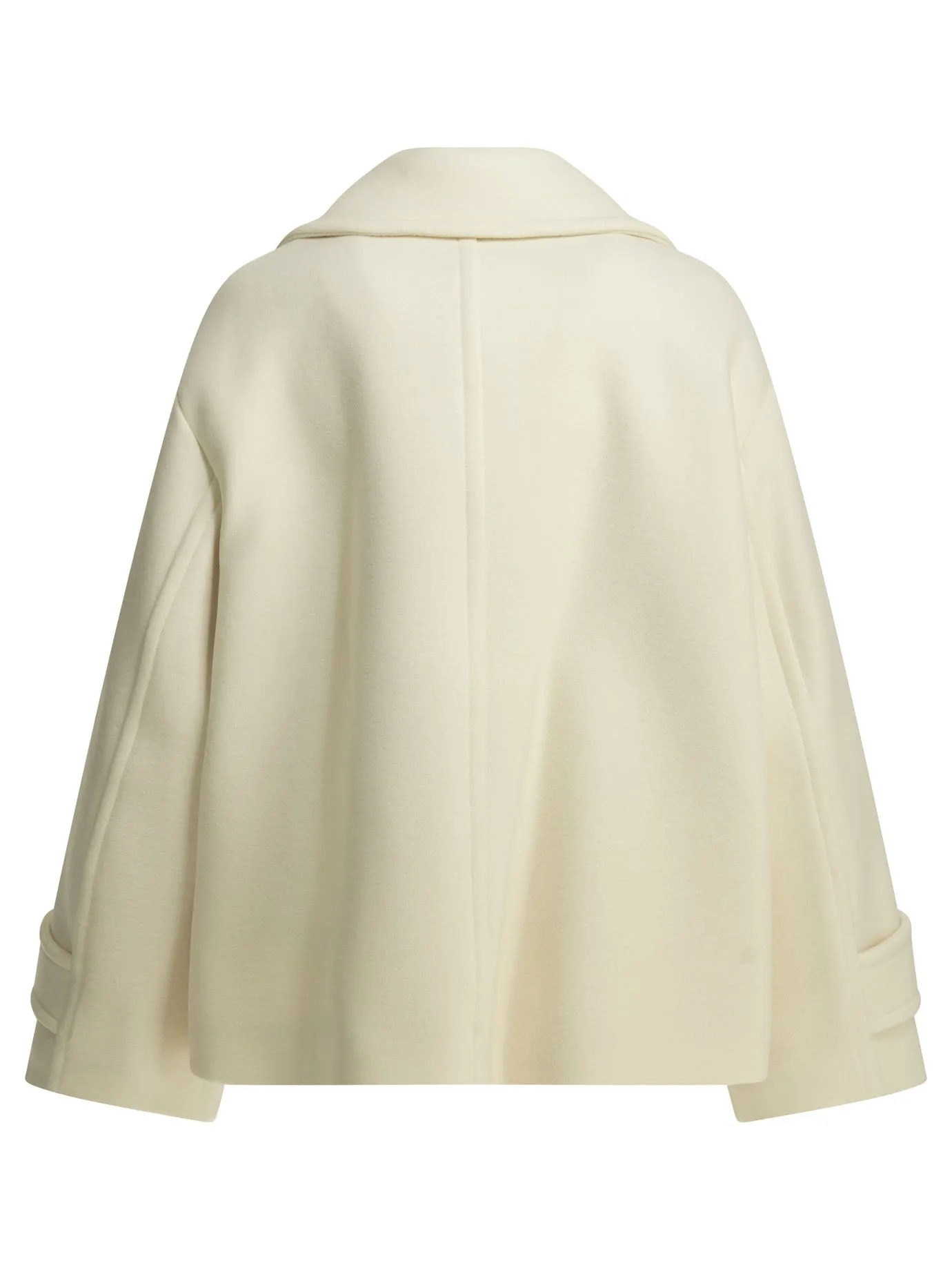Short Wool Coat Jackets And Coats White sold by Wanan Luxury product image thumbnail 2