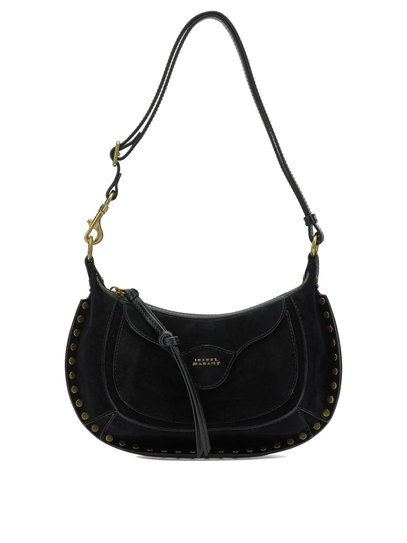 Moon Pocket Shoulder Bags Black sold by Wanan Luxury