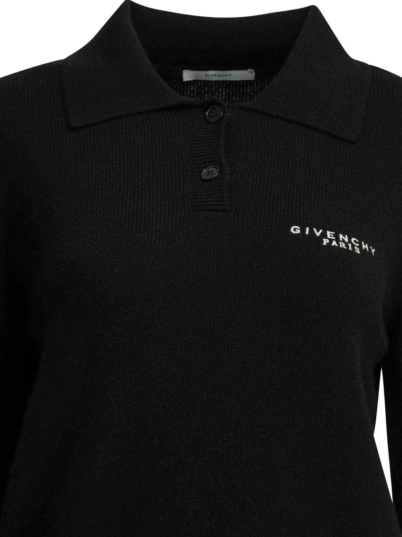 Logo Polo Sweater Knitwear Black sold by Wanan Luxury product image thumbnail 3
