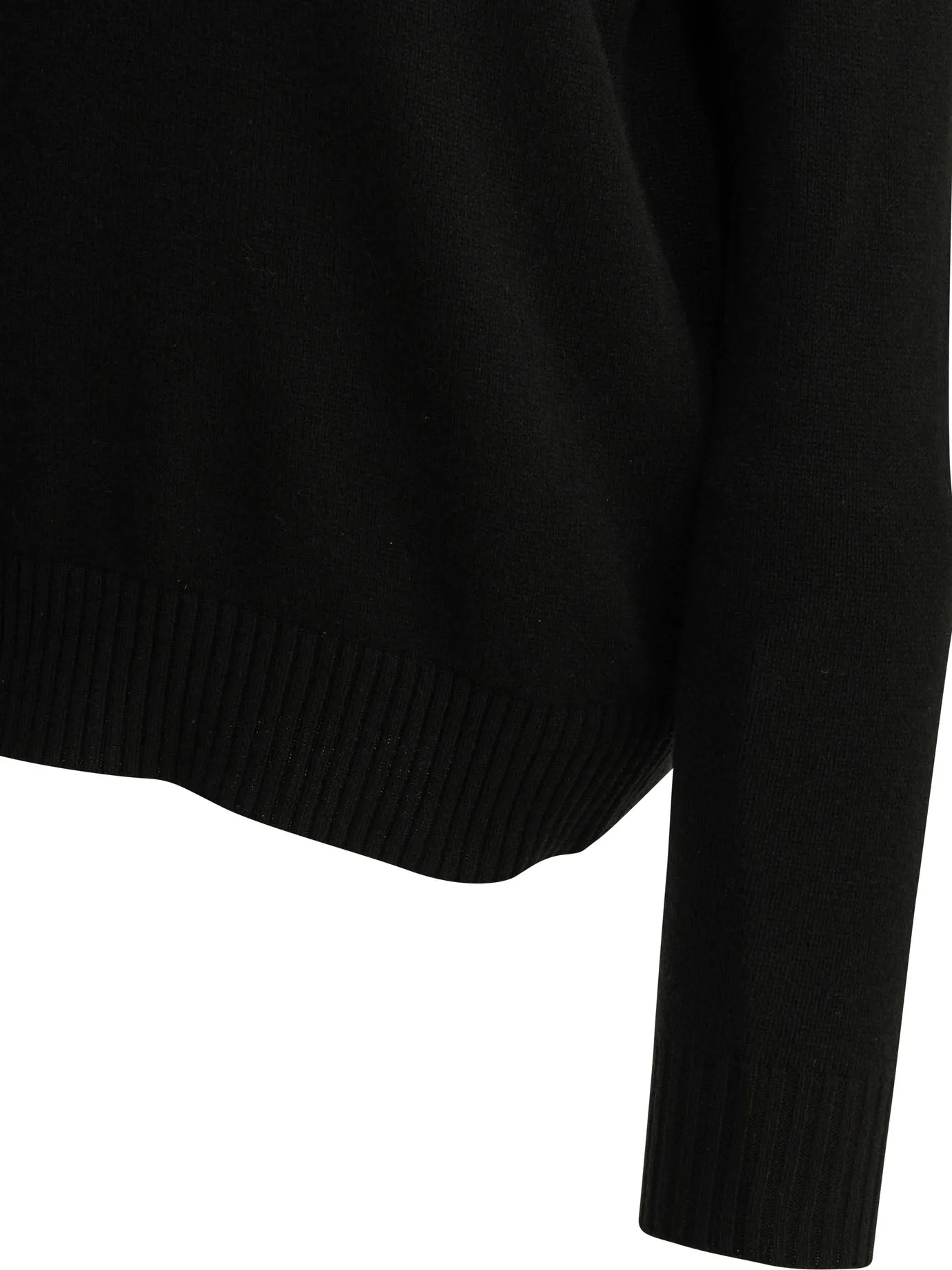 Crew-Neck Sweater With Logo Knitwear Black sold by Wanan Luxury product image thumbnail 4