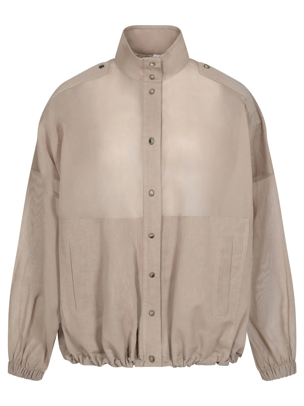 Cotton Sheer Bomber Jacket sold by Wanan Luxury
