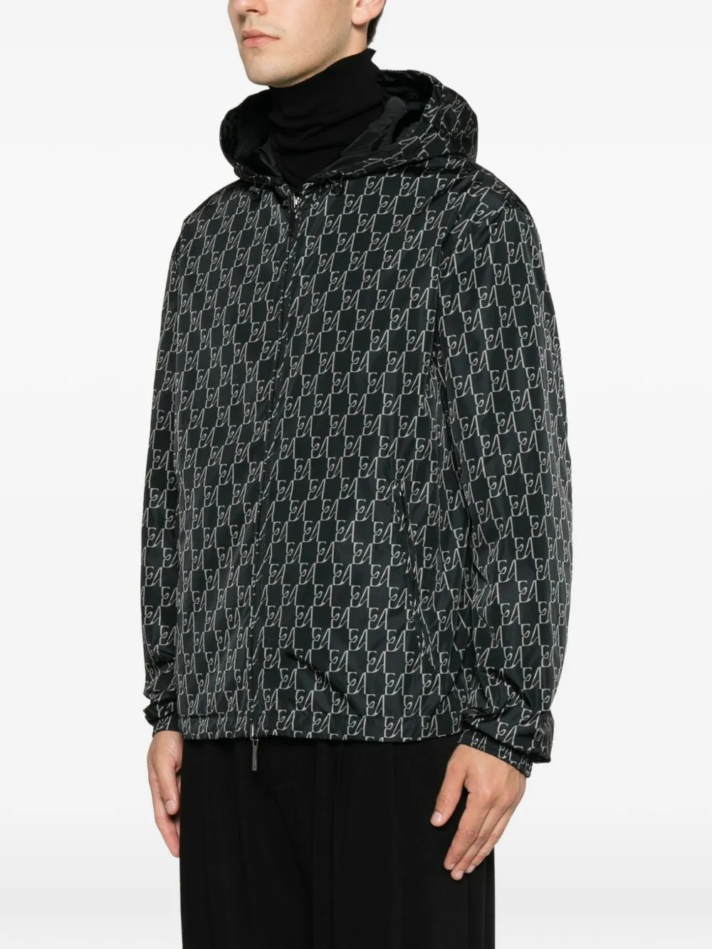 Nylon Bomber Jacket sold by Wanan Luxury product image thumbnail 5