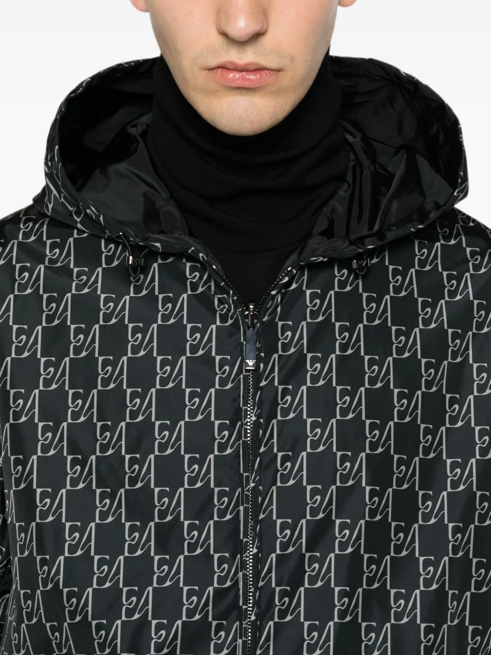 Nylon Bomber Jacket sold by Wanan Luxury product image thumbnail 2