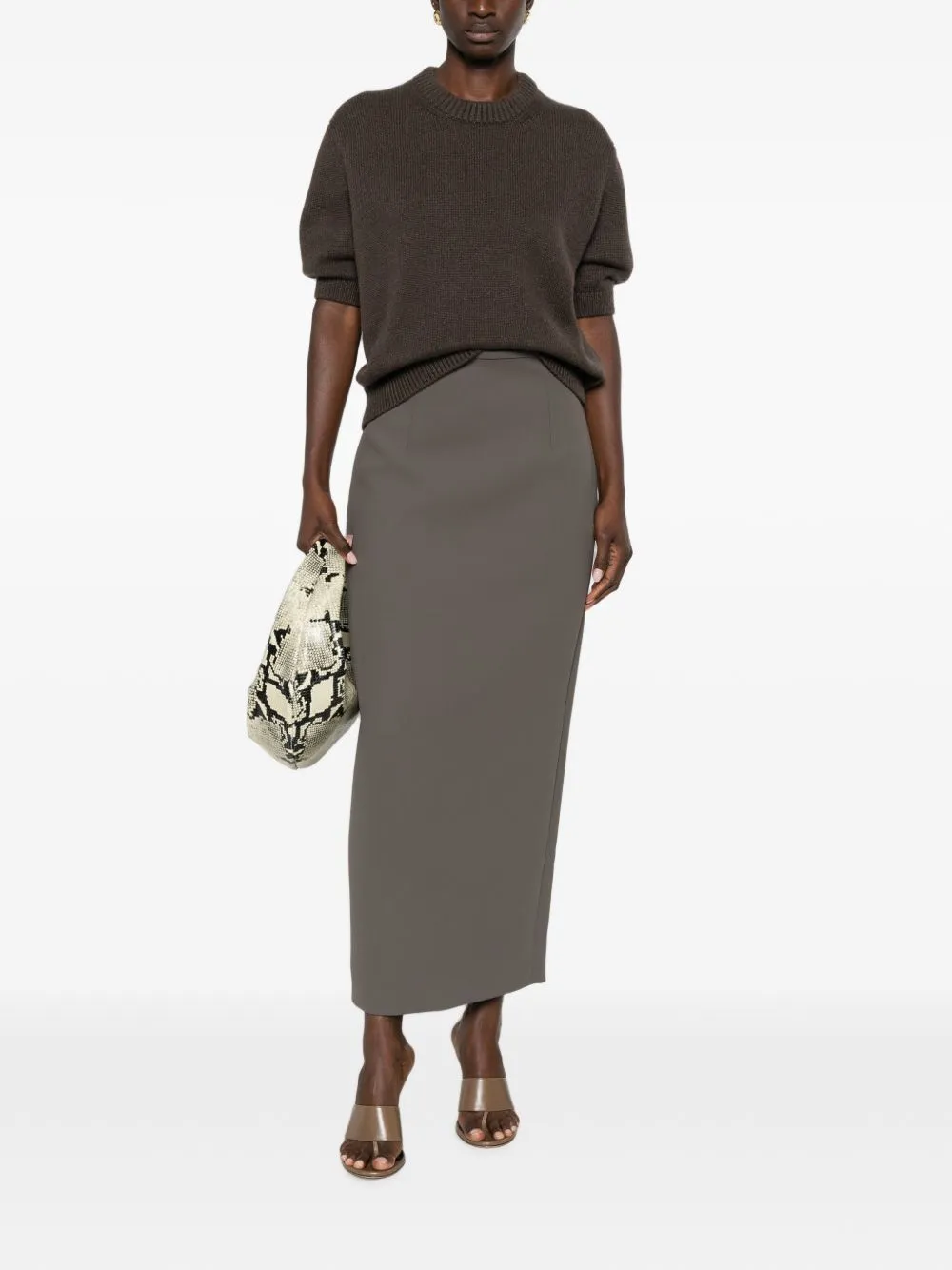 Winton Long Skirt sold by Wanan Luxury product image thumbnail 3