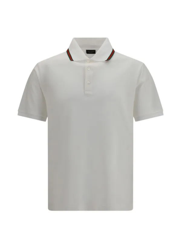 Cotton Polo Shirt made by Gucci